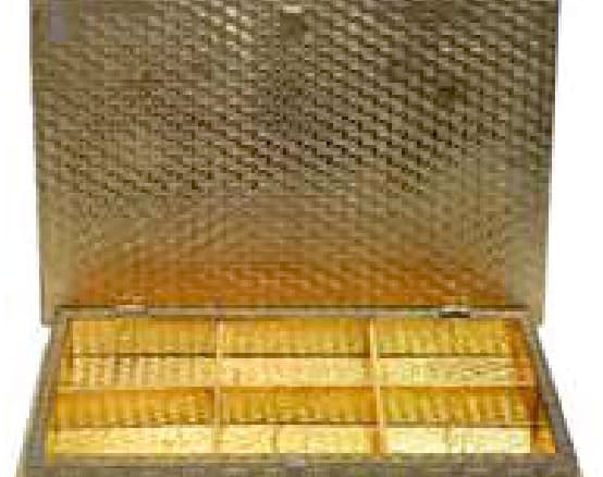 Elephant Brass Dry Fruit Box (10x15 in)